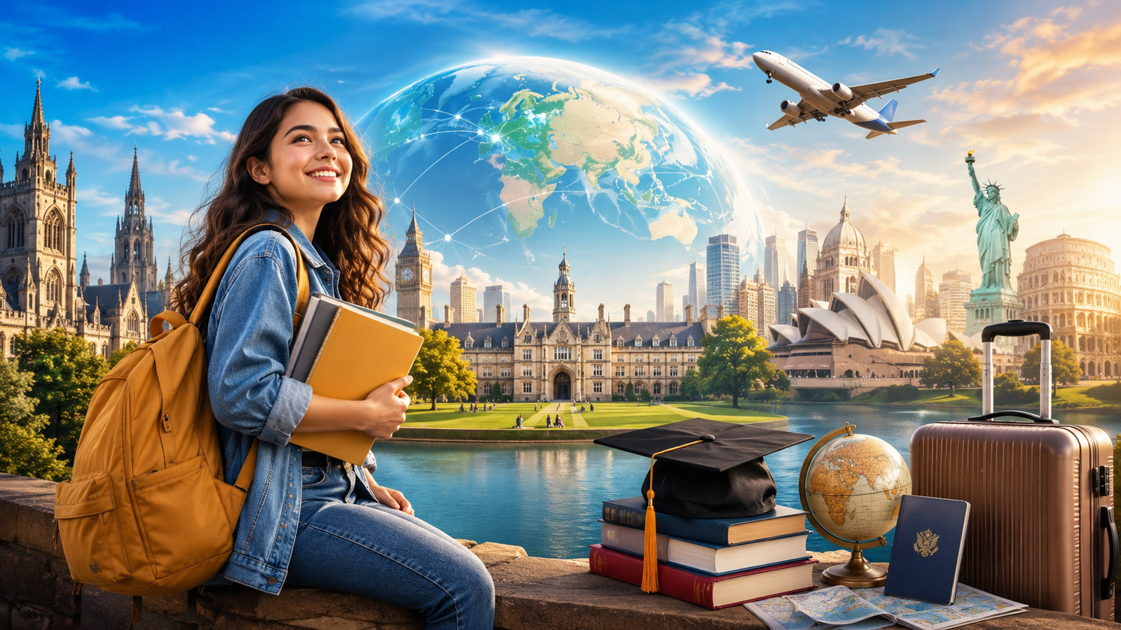 Student planning for international university education